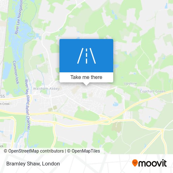 Bramley Shaw map