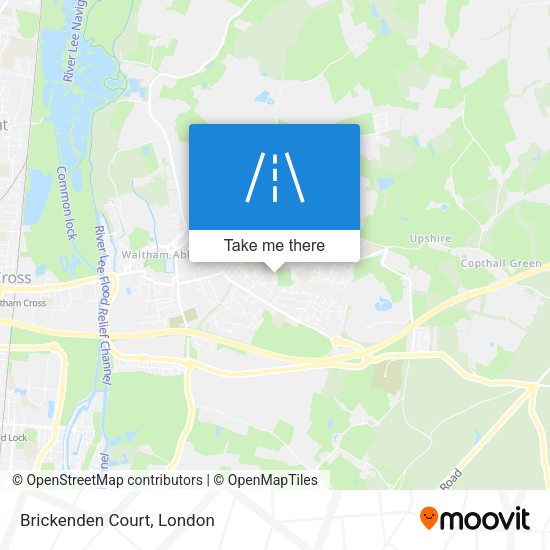 Brickenden Court map