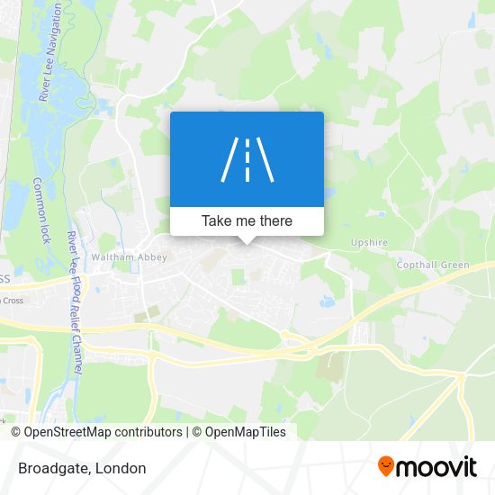 Broadgate map