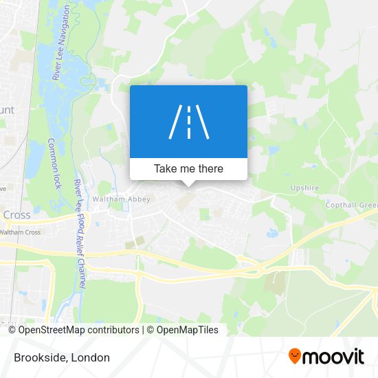 Brookside map