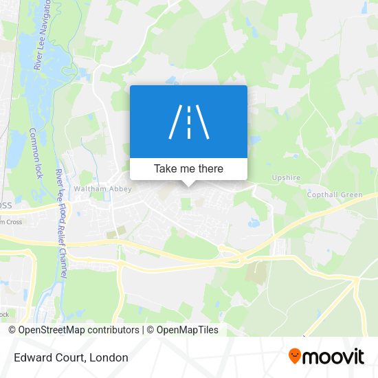 Edward Court map