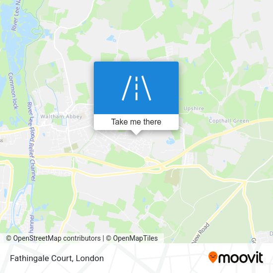 Fathingale Court map