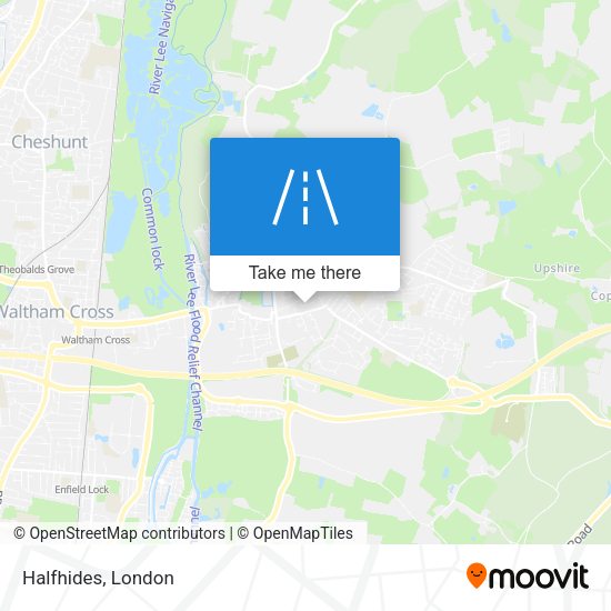 Halfhides map