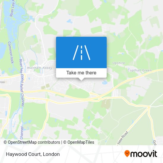 Haywood Court map