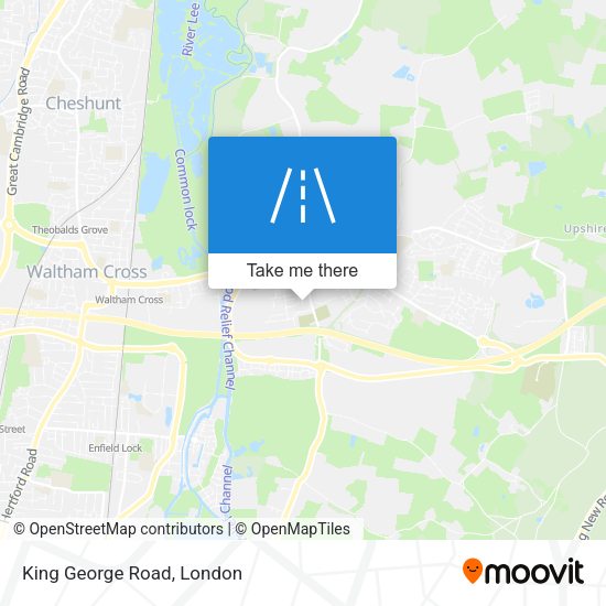 King George Road map