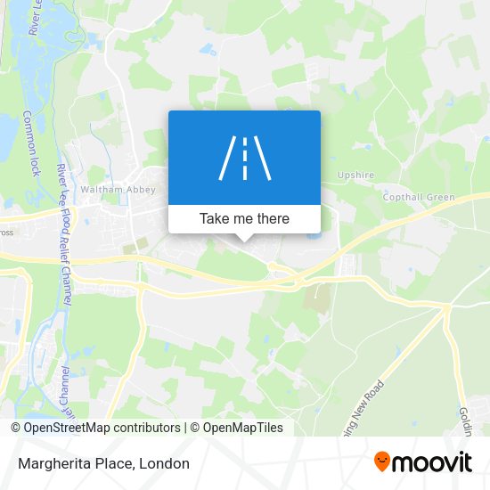Margherita Place map