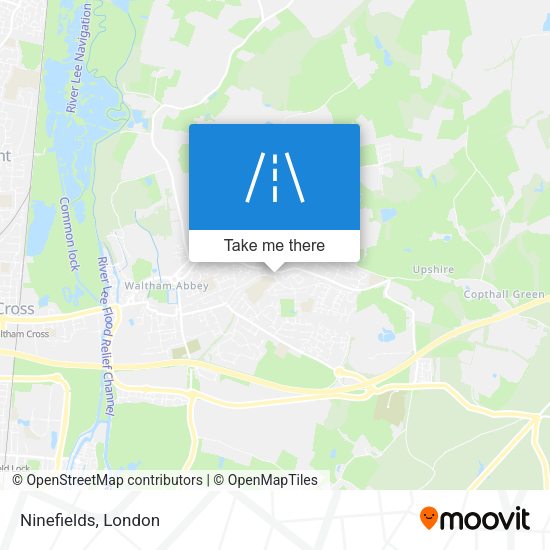 Ninefields map