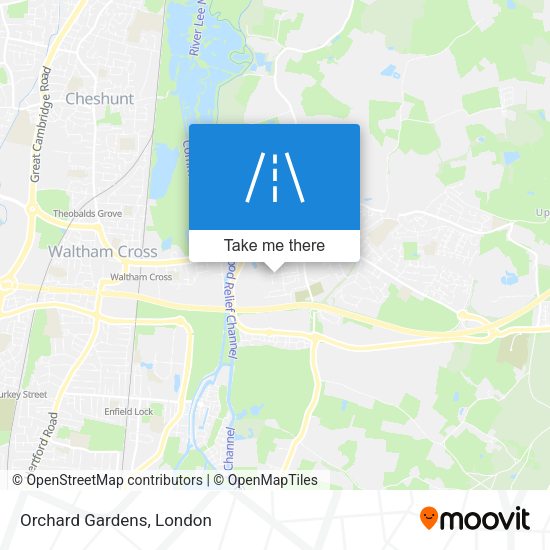 Orchard Gardens map