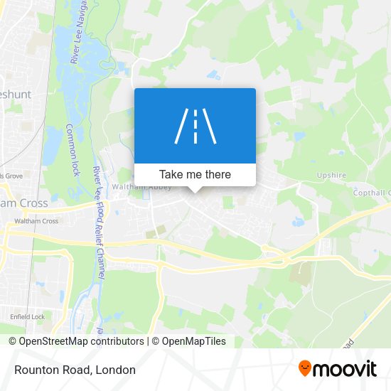 Rounton Road map