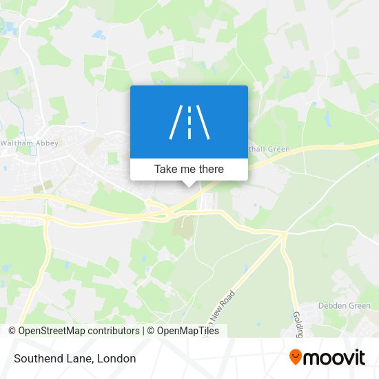 Southend Lane map