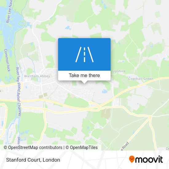 Stanford Court map