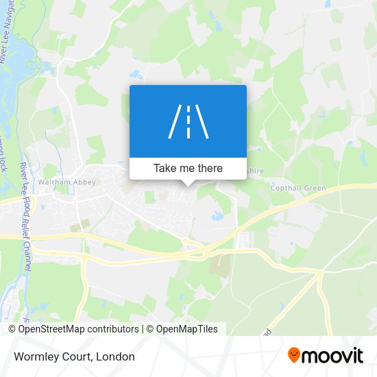 Wormley Court map