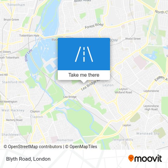 Blyth Road map