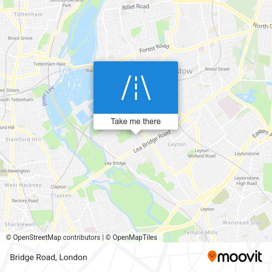Bridge Road map