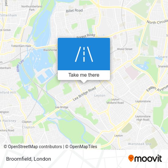 Broomfield map