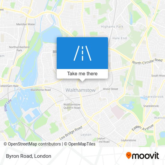 Byron Road map