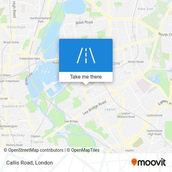 Callis Road map