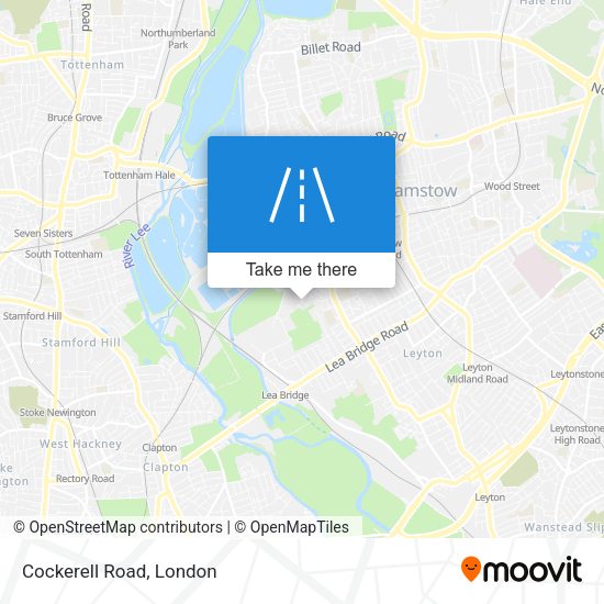 Cockerell Road map