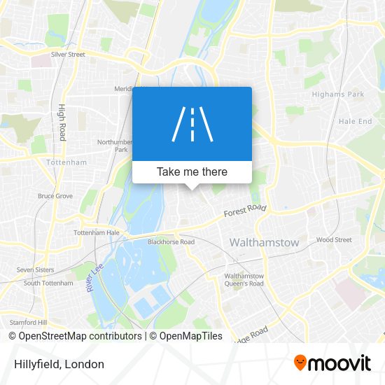 Hillyfield map