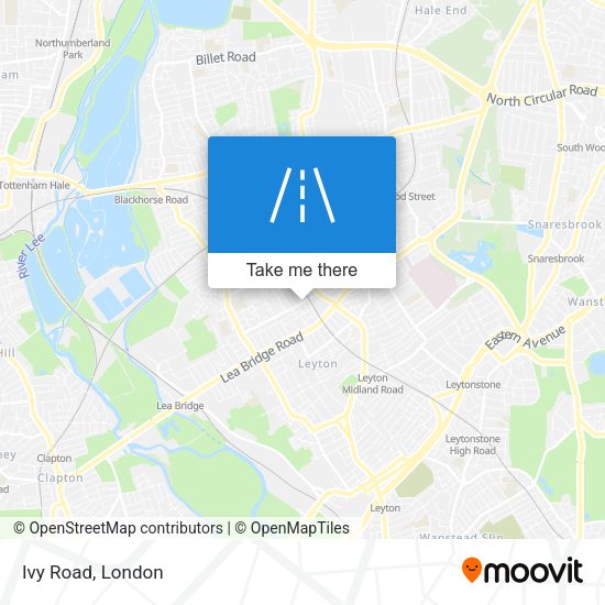 Ivy Road map