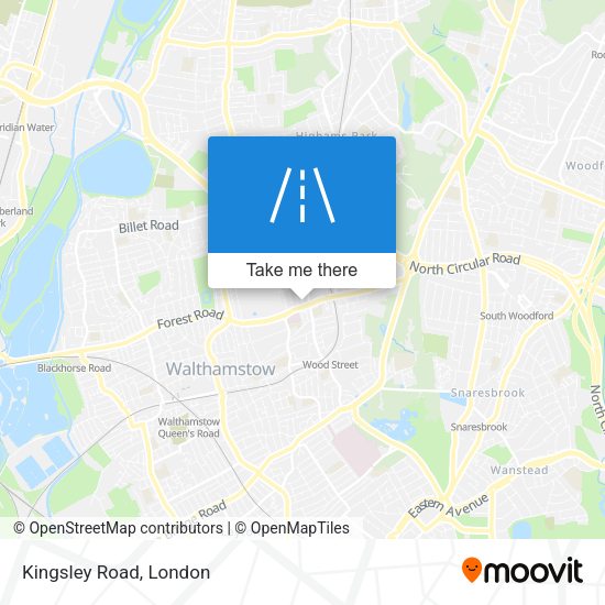 Kingsley Road map