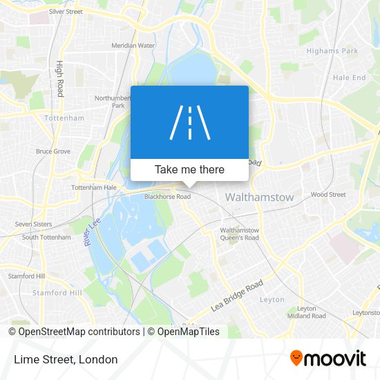 Lime Street map