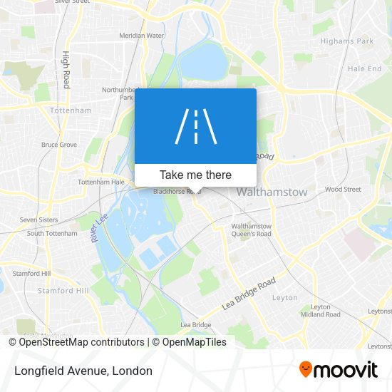 Longfield Avenue map
