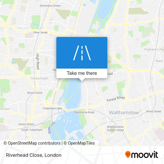 Riverhead Close map