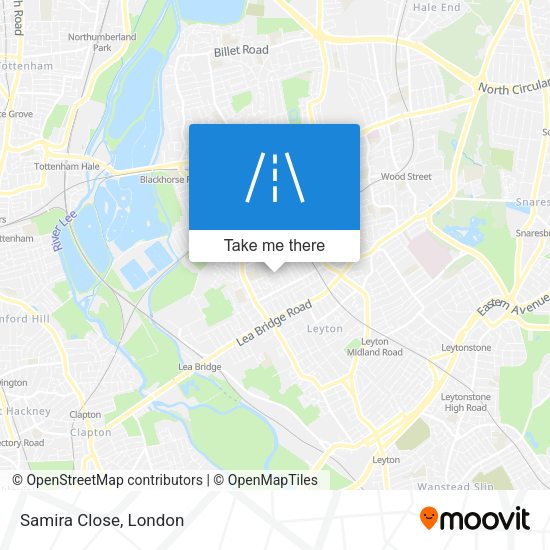 Samira Close map