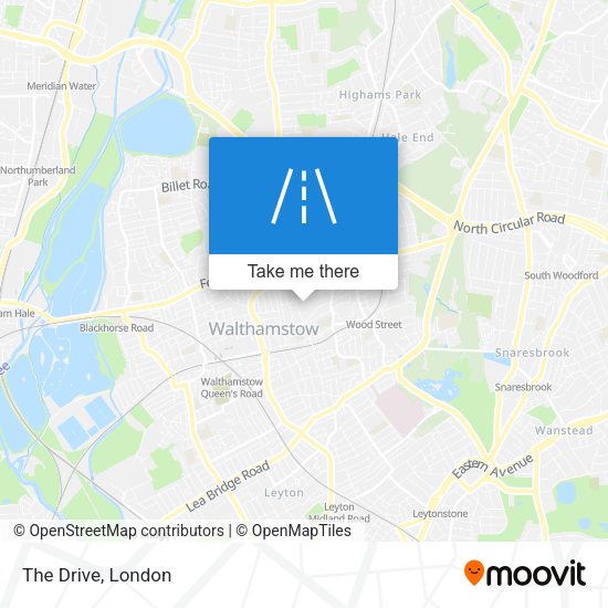 The Drive map