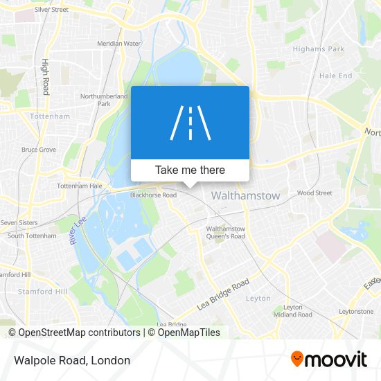 Walpole Road map