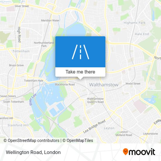 Wellington Road map
