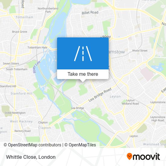 Whittle Close map