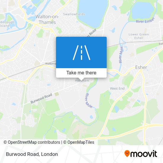 Burwood Road map