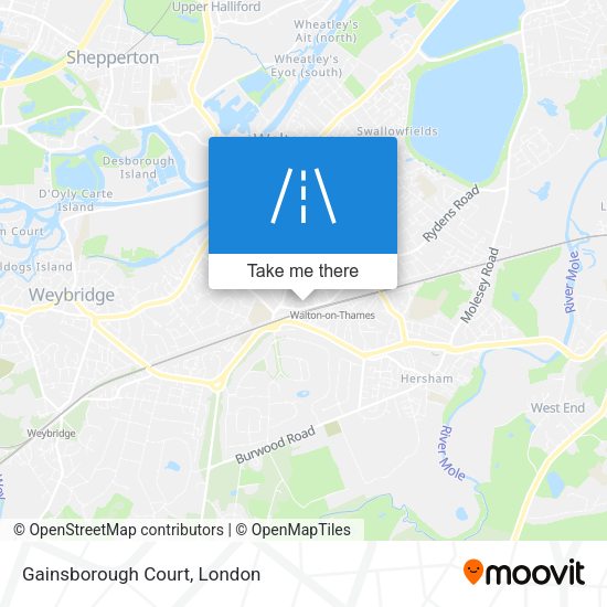 Gainsborough Court map