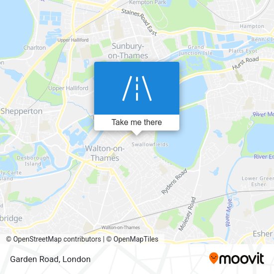 Garden Road map