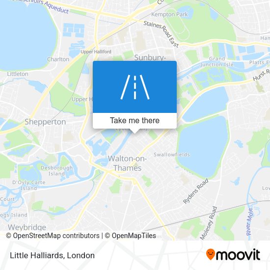 Little Halliards map