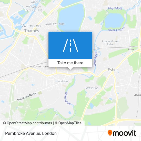 Pembroke Avenue map