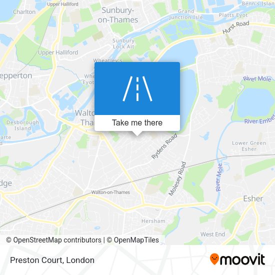 Preston Court map