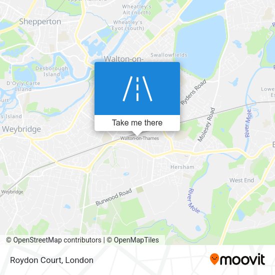 Roydon Court map