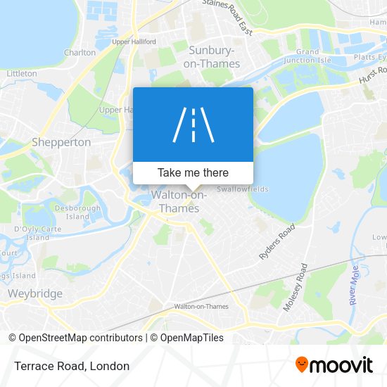 Terrace Road map