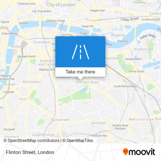 Flinton Street map