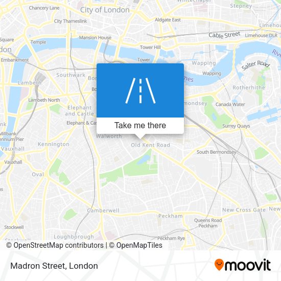 Madron Street map