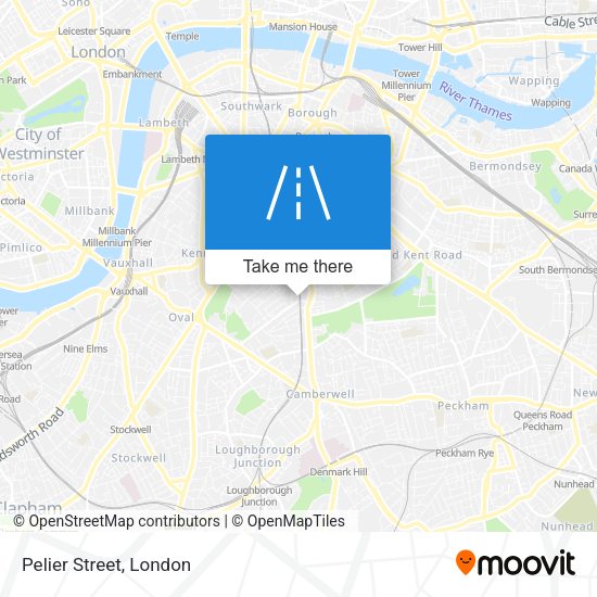 Pelier Street map