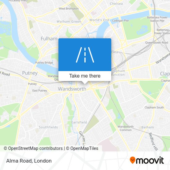 Alma Road map