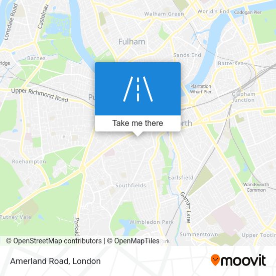 Amerland Road map