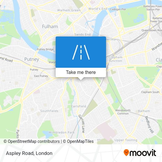 Aspley Road map
