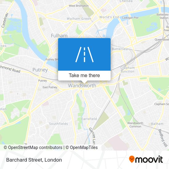 Barchard Street map