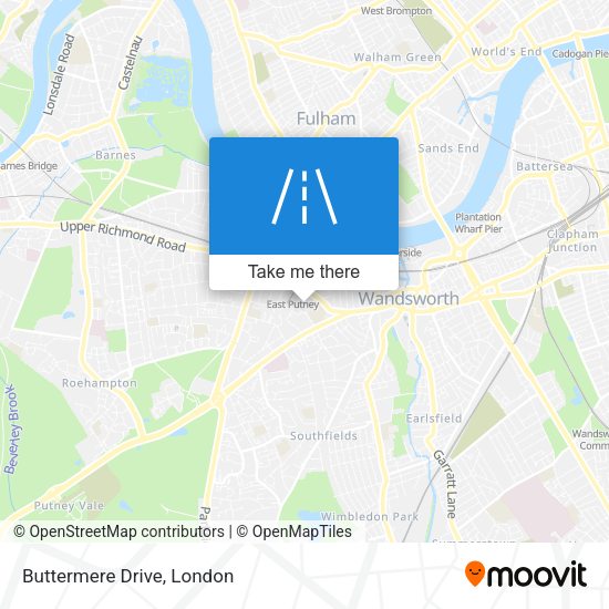 Buttermere Drive map