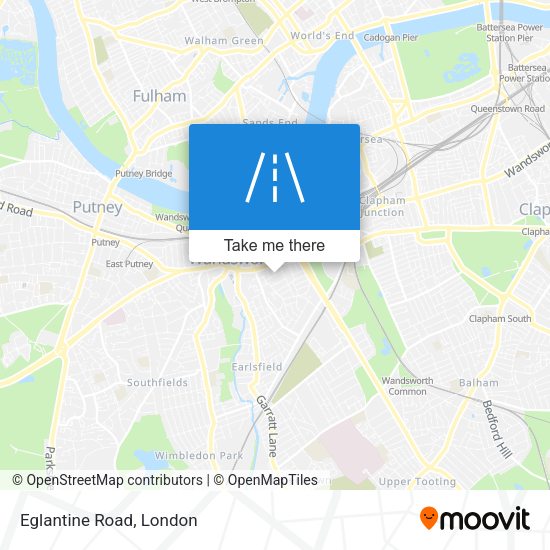Eglantine Road map